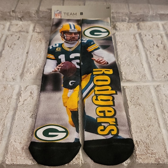 NFL Other - Men's Green Bay Packers Aaron Rodgers Socks